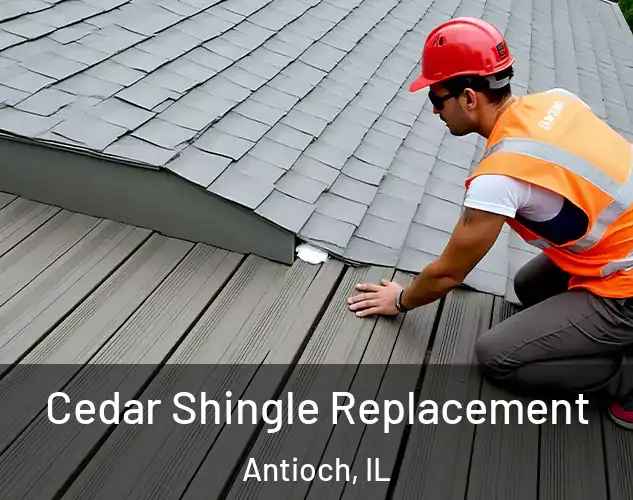 Cedar Shingle Replacement Antioch, IL