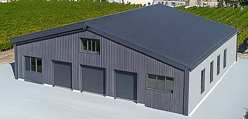 Corrugated Garage Roof Repair in Antioch