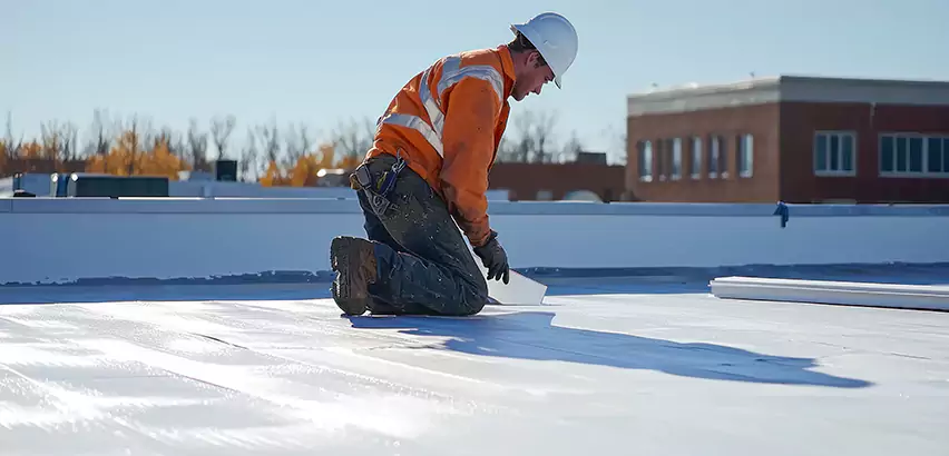 Flat Roof Drain Installation in Antioch