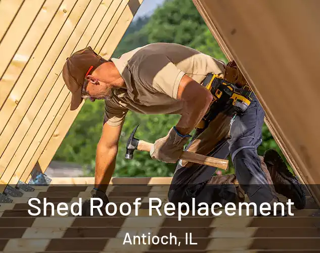  Shed Roof Replacement Antioch, IL